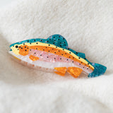 Perch Fish Hair Claw Clip