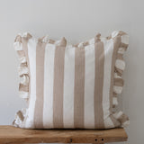 Ruffle Stripe Pillow