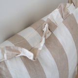 Ruffle Stripe Pillow