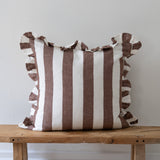 Ruffle Stripe Pillow