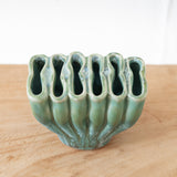 Sculptural Vase with 6 Sections