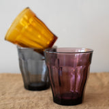 Colored Picardie Glass Tumblers