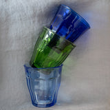 Colored Picardie Glass Tumblers