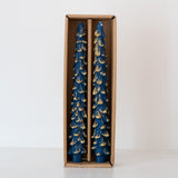 Tree Shaped Taper Candles - Set of 2