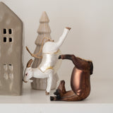 Goat in Yoga Pose Ornament