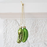 Blown Glass Pickle Ornament
