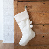 Off-White Corduroy Stocking