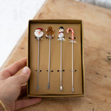 Holiday Cocktail Picks - Set of 4