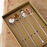 Holiday Cocktail Picks - Set of 4