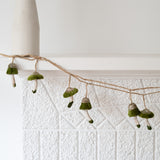 Velvet & Paper Mushroom Garland