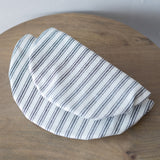 Ticking Stripe Bowl Covers Set of 2