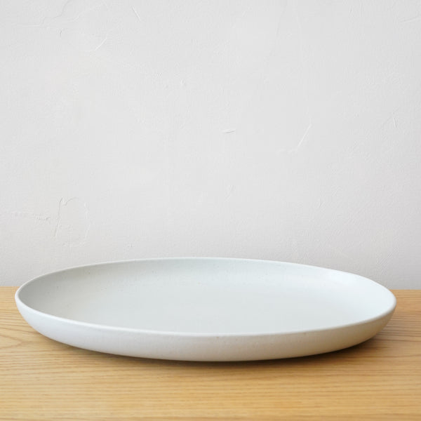 Madeira Oyster Grey Oval Serving Plate
