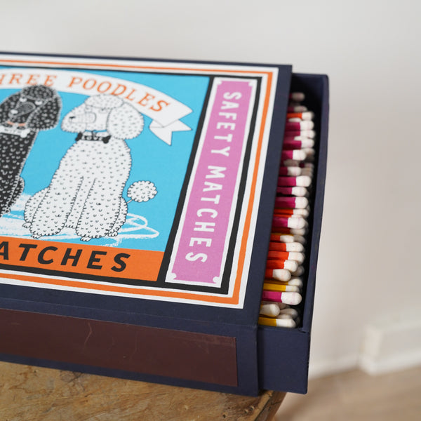 The Three Poodles Giant Matches