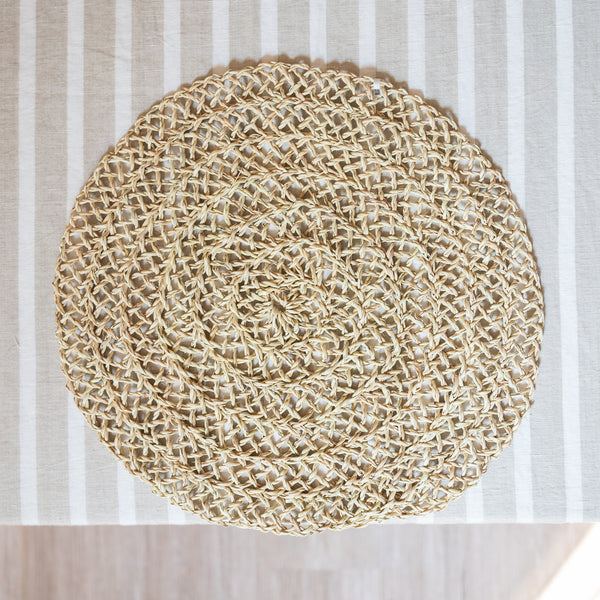 Open Weave Round Placemat