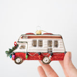 RV Camper with Lights Ornament