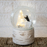 Penguin & Bear LED Snow Globe