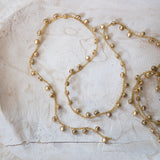 Gold Bells Garland 65"