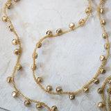 Gold Bells Garland 65"