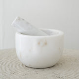 Marble Mortar and Pestle