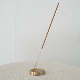 Brass Incense Stand Round