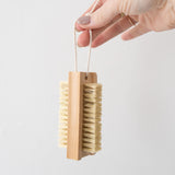 Wooden Nail Brush Cleaner