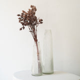 Ribbed Glass Vase