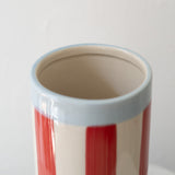 Pipa Striped Vase