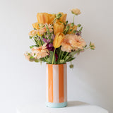 Pipa Striped Vase