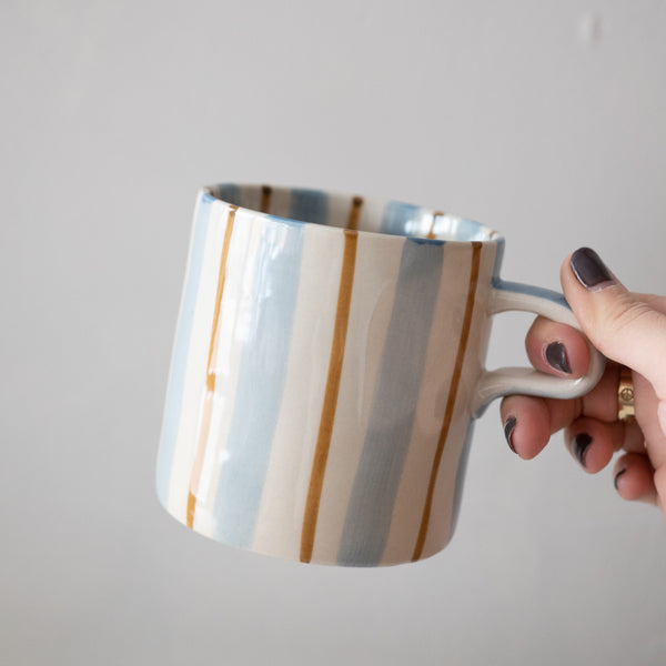 Rayé Hand-Painted Mug