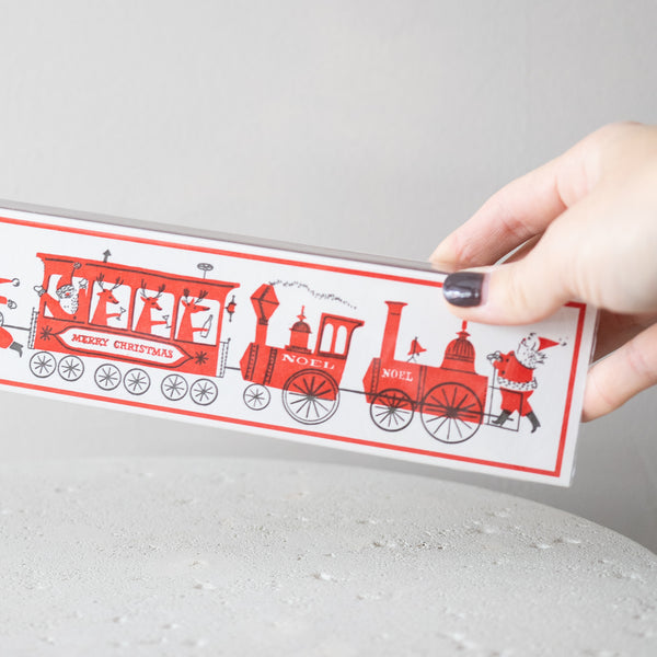 Santa Trains Long Matchbox