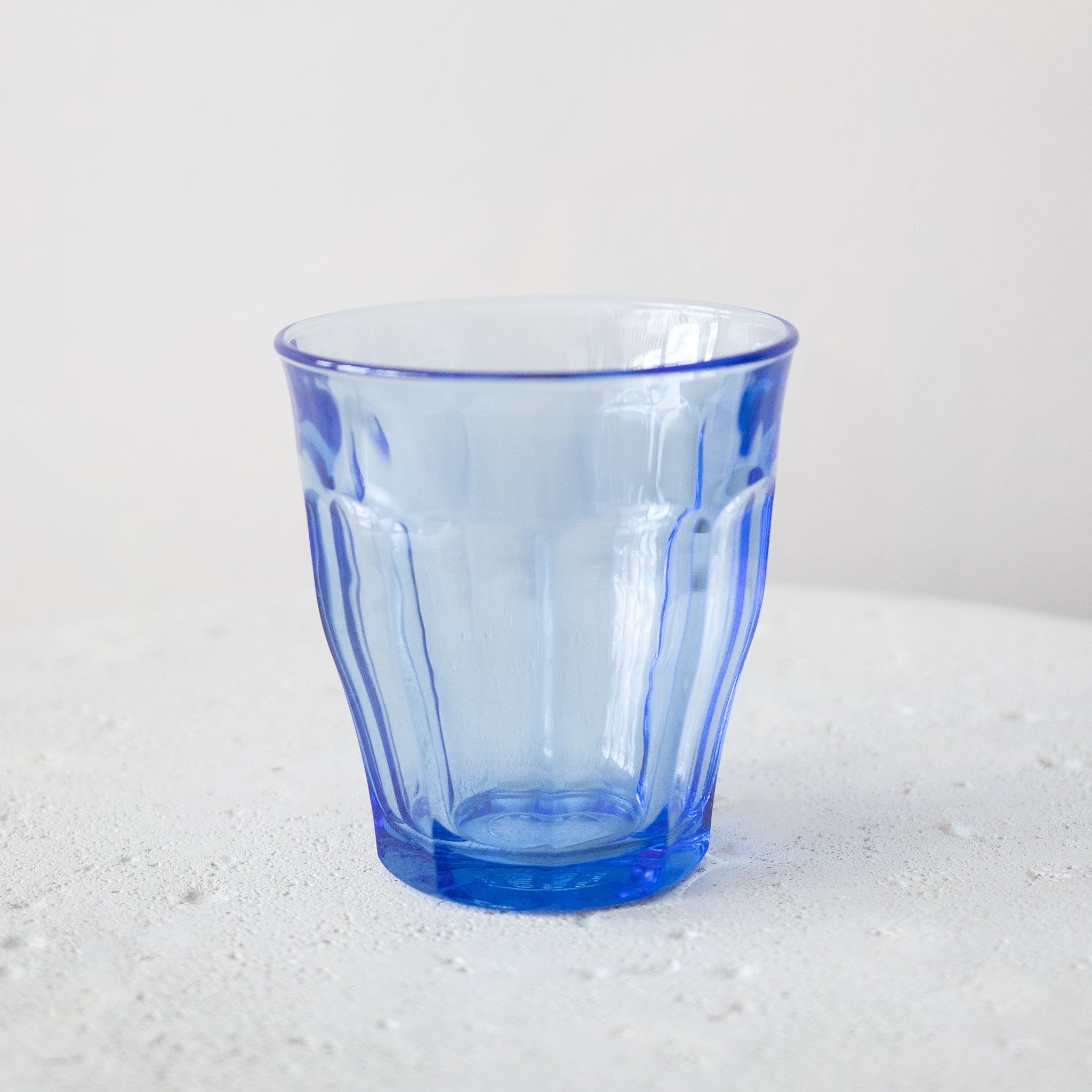 Picardie Blue Glass Tumbler