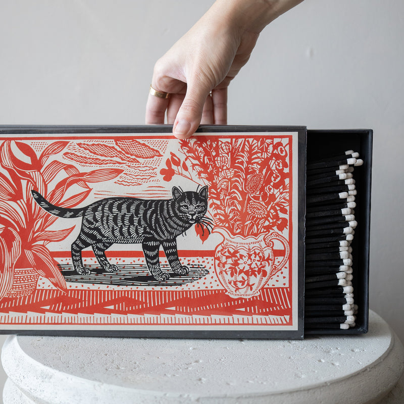 Sasha the Cat Giant Match Box