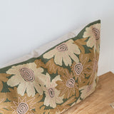Flower Grove Embroidered Pillow