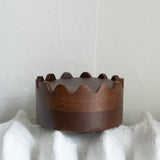 Wooden Coasters in Scalloped Box