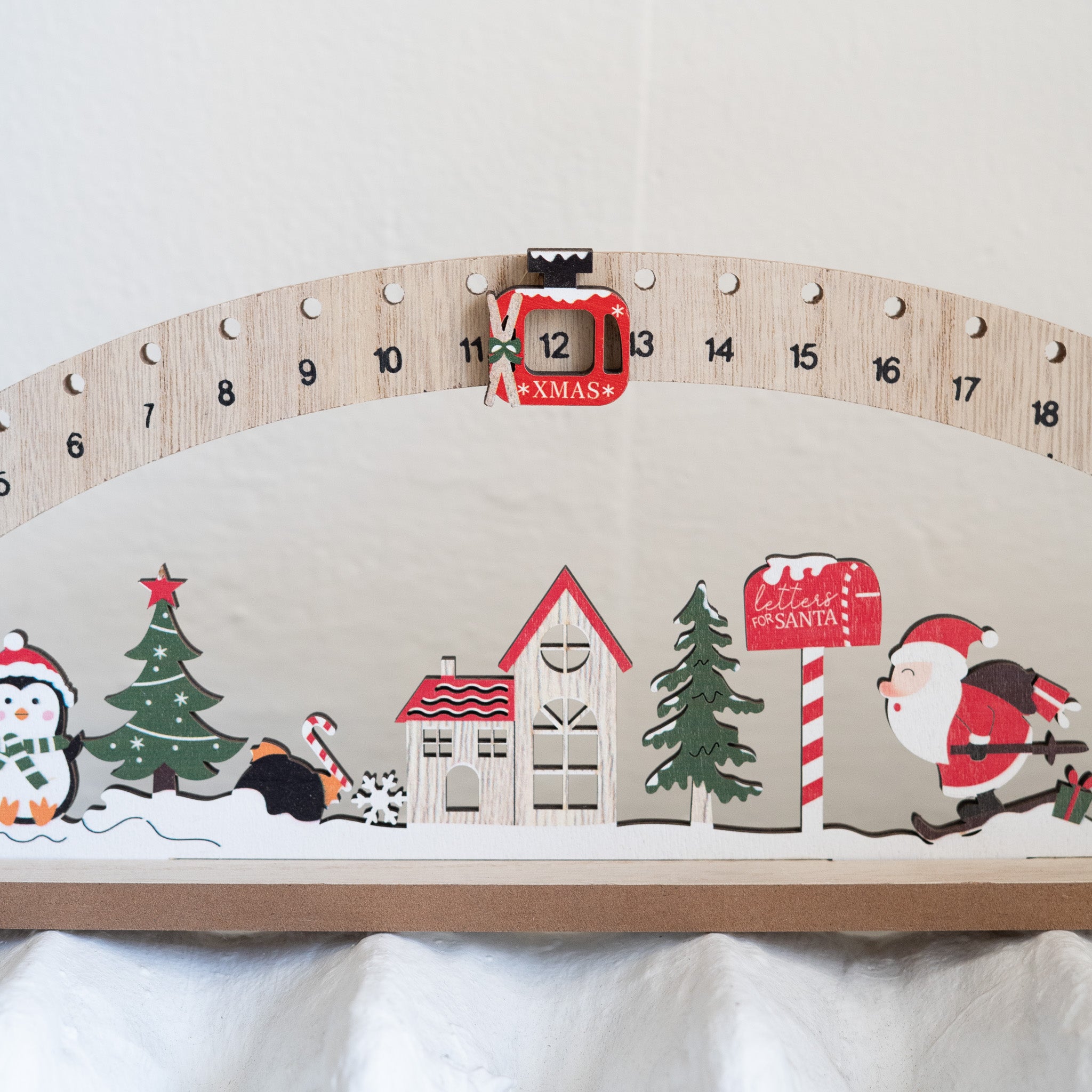 Arched Village Advent Calendar