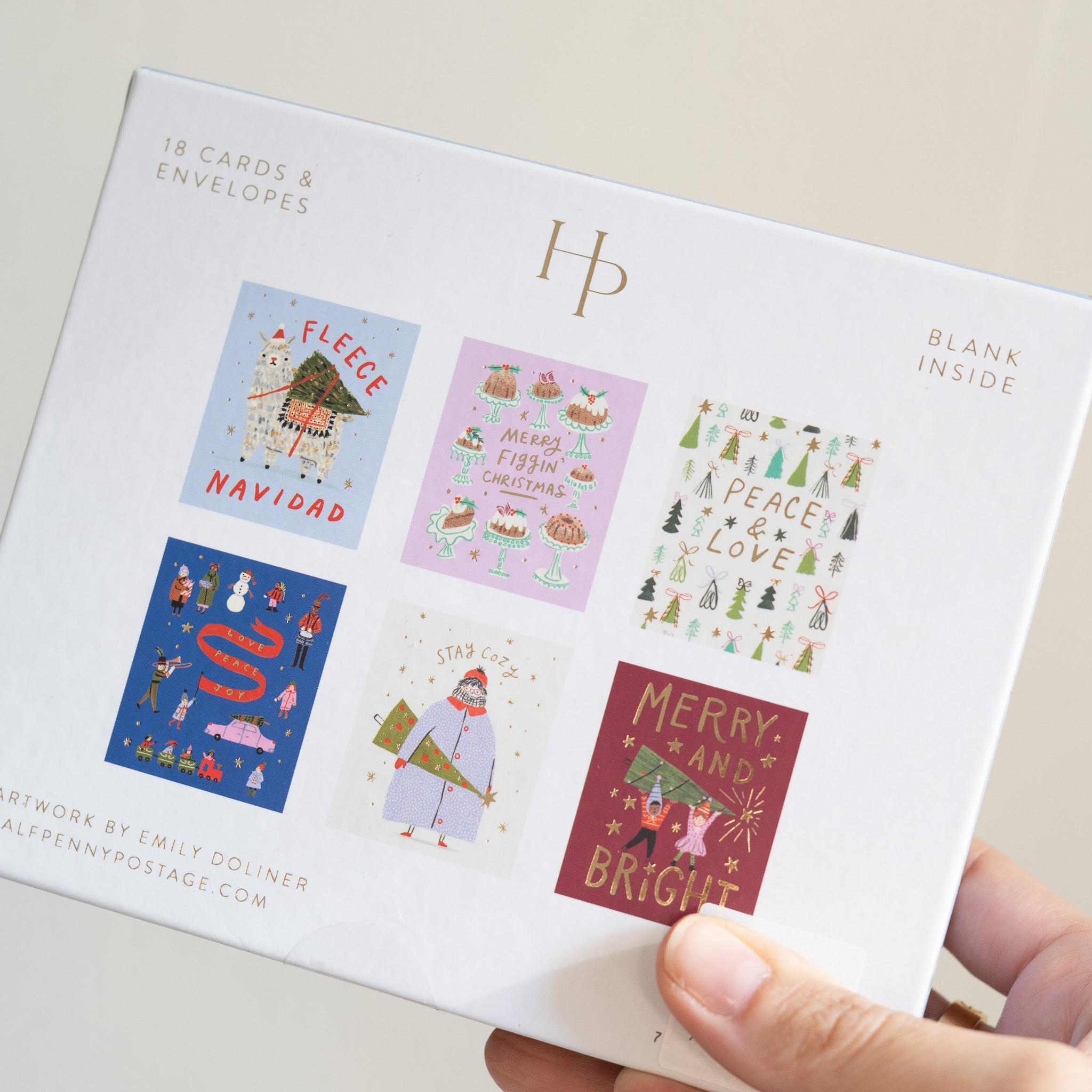 Assortiment Joyeux et lumineux - Lot de 6