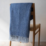 Recycled Wool Blanket Herringbone