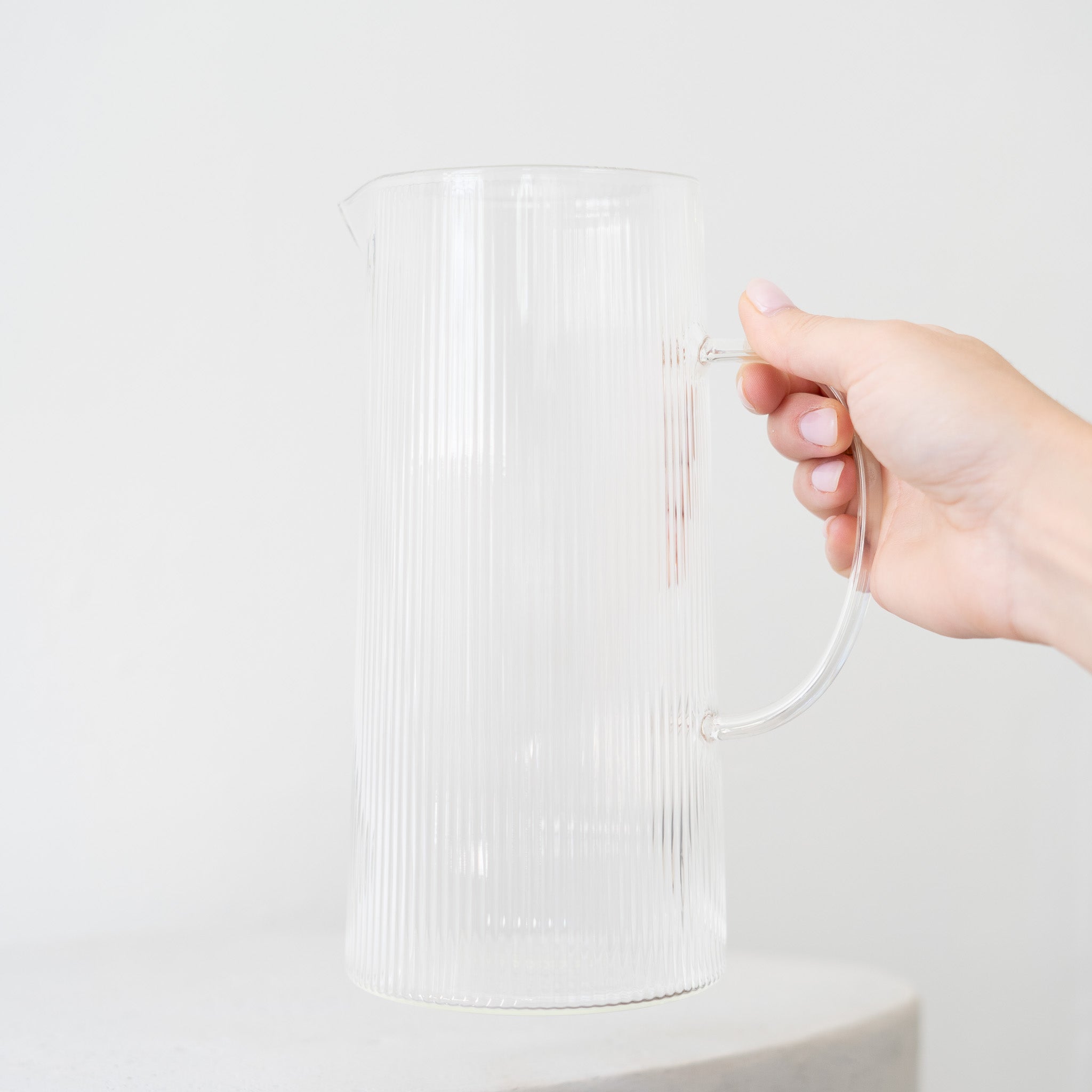 Ribbed Jug