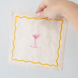 Happy Hour Cocktail Napkins - Set of 4