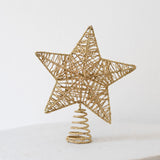 Gold Wire Star Tree Topper