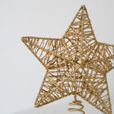 Gold Wire Star Tree Topper