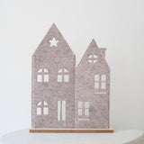 Felt House Table Top Decoration