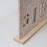 Felt House Table Top Decoration
