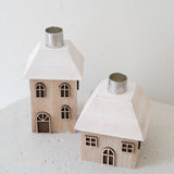 Silver Chimney House Table Piece
