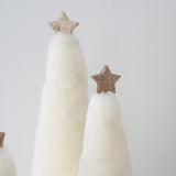 Set of 3 Plush Table Top Trees