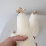 Set of 3 Plush Table Top Trees