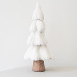 White Multilayer Tabletop Tree
