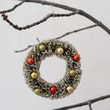 Bristle Mini Wreath Ornament