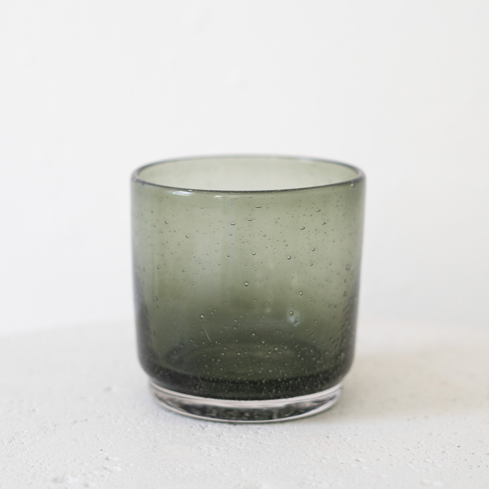 Bubbled Glass Tumblers