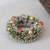 Bristle Mini Wreath Ornament